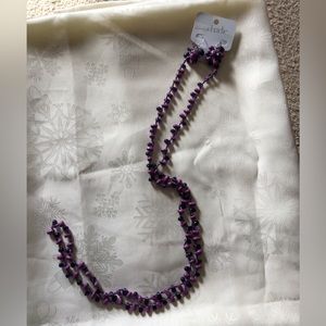 NWT Charming Charlie necklace and earrings